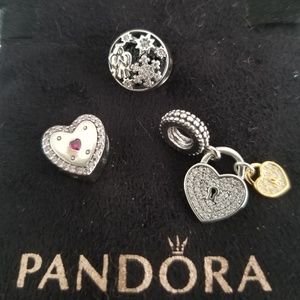 Pandora Silver 925 Charms